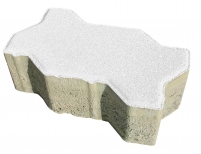 Adoquin UNI 11x22x8 BLANCO.